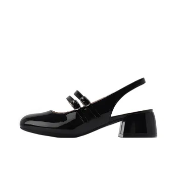 NUNZ Chunky Heel High Heels Women's
