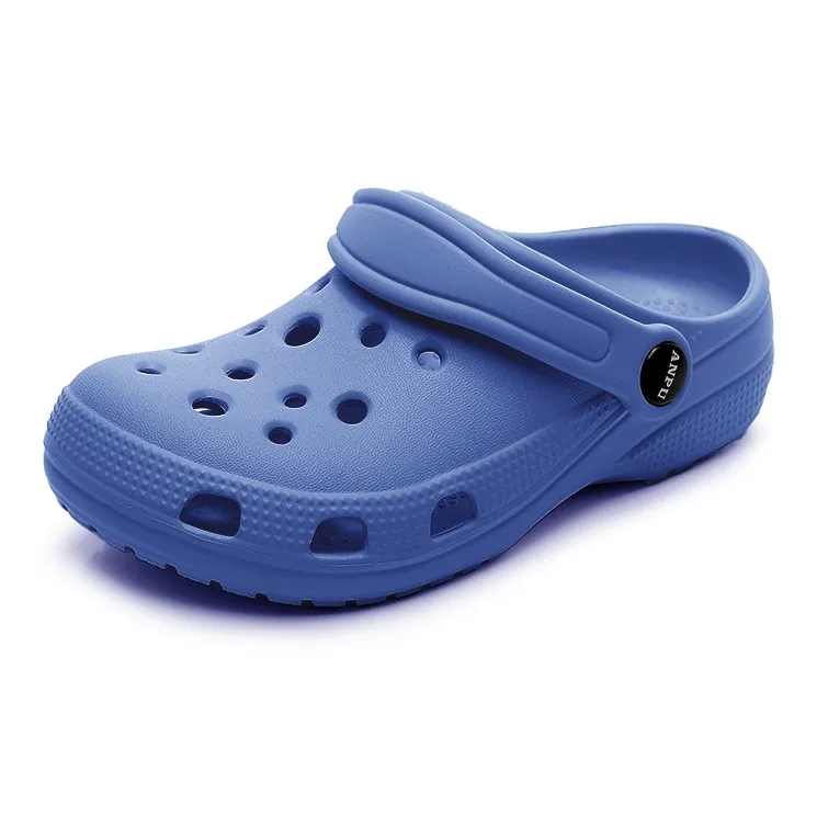 XGGC Summer Outerwear Closed Toe Breathable Odor Resistant EVA Slip Resistant Platform Kids' Slip Resistant Clogs-20