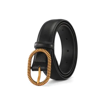 AOKANG Split Cow Leather Belts Women's 2.8CM