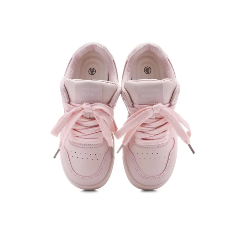 The New Age Family Low Top Skateboard Shoes Women's Pink-2