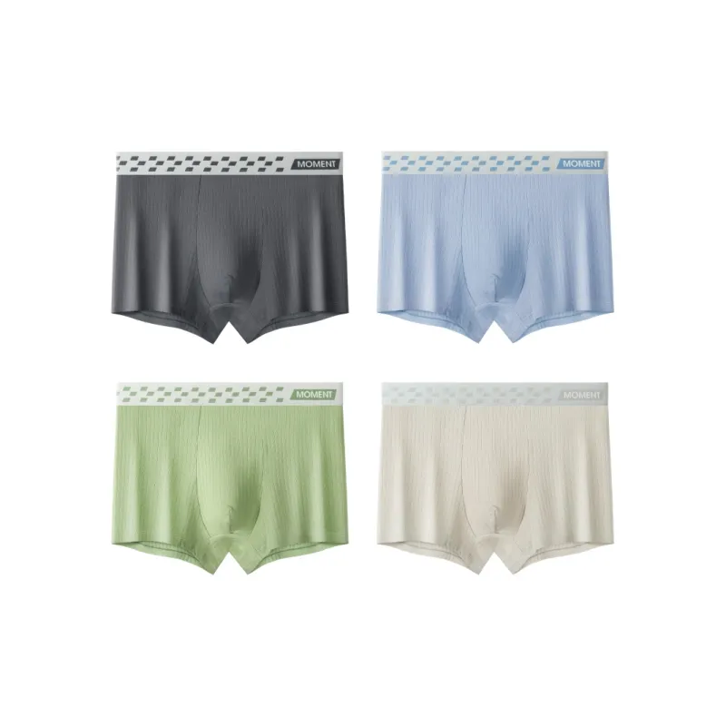 PLANDOO Underpants Men's 4 Pack-9