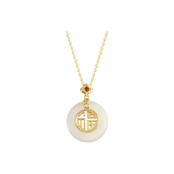 YINCHIE Colored Glaze Necklaces Women's