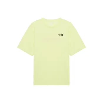 THE NORTH FACE CHARACTER T Shirt Men's Yellow Limestone