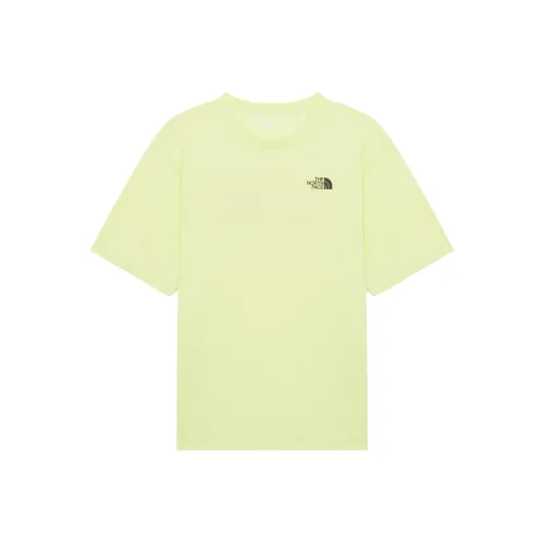 THE NORTH FACE CHARACTER T Shirt Men's Yellow Limestone