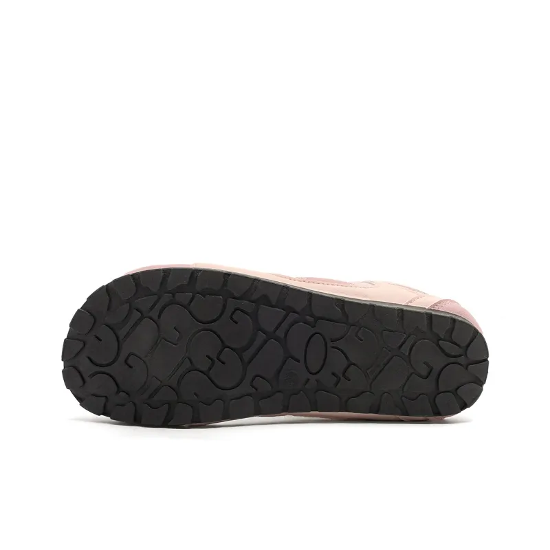 DEERWAY Height Increasing Abrasion Resistant Low Top Casual Shoes Women's Pink-5