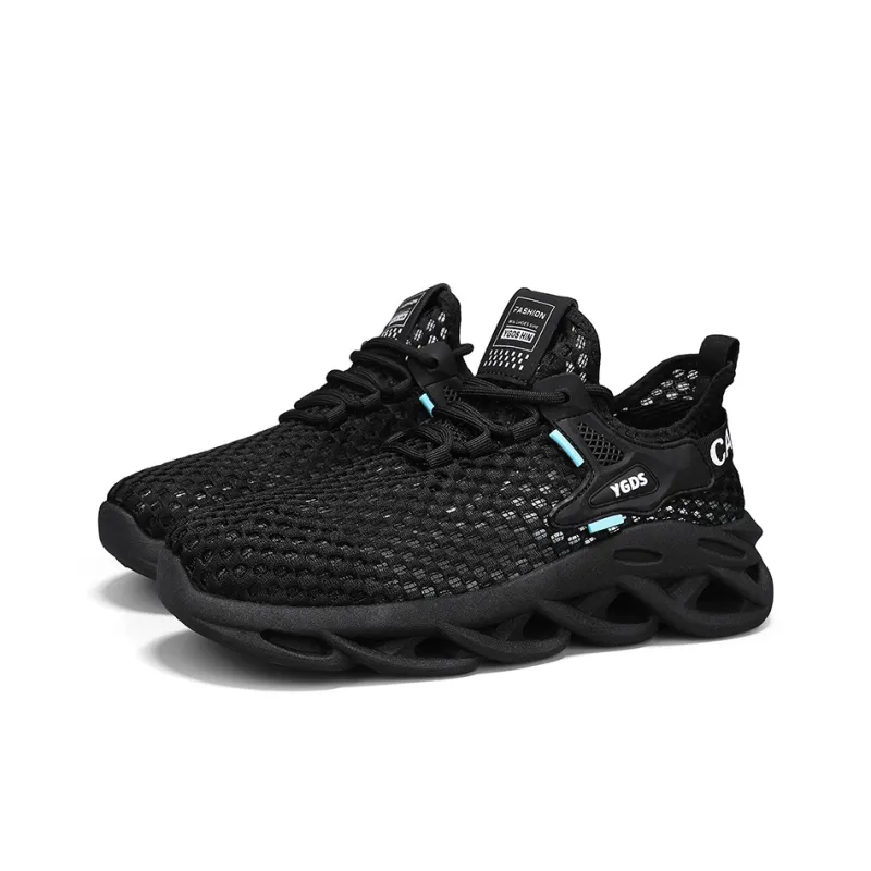 OUGLEMEN Slip Resistant, Abrasion Resistant, Coverage Height Increasing Low Top Casual Shoes Men's Box-3