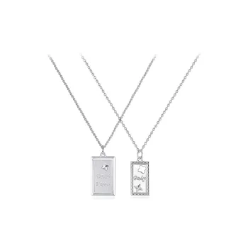Yab S925 Silver Necklaces Unisex