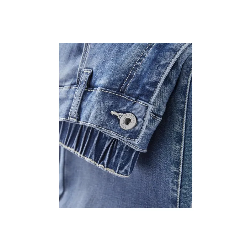 PEACEBIRD MEN Jeans Men Sky Blue 1 Classic Straight Fit-4