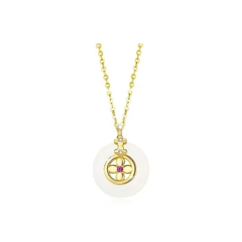 Seven Seven Silver Jewelry Natural Chalcedony Necklaces Women's