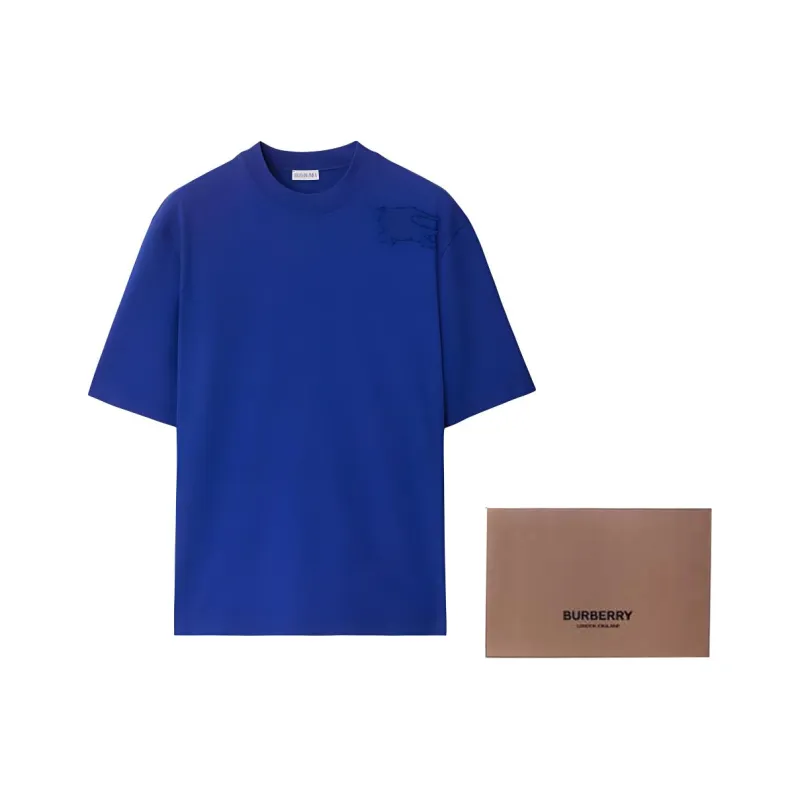 Burberry Equestrian Knight Cotton T-shirt-8