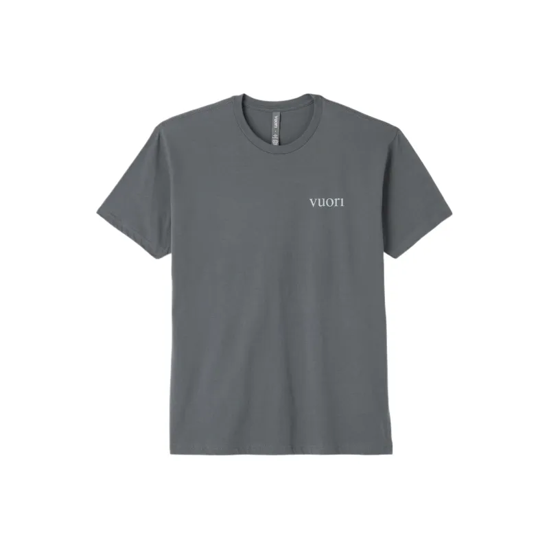 Vuori T Shirts Men Grey/Charcoal-0