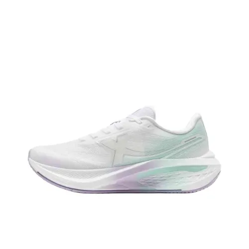 XTEP Cushioning And Breathable Low Top Training Running Shoes Women's White