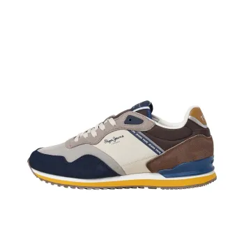Pepe Jeans Low Top Casual Shoes Men's Gray Blue