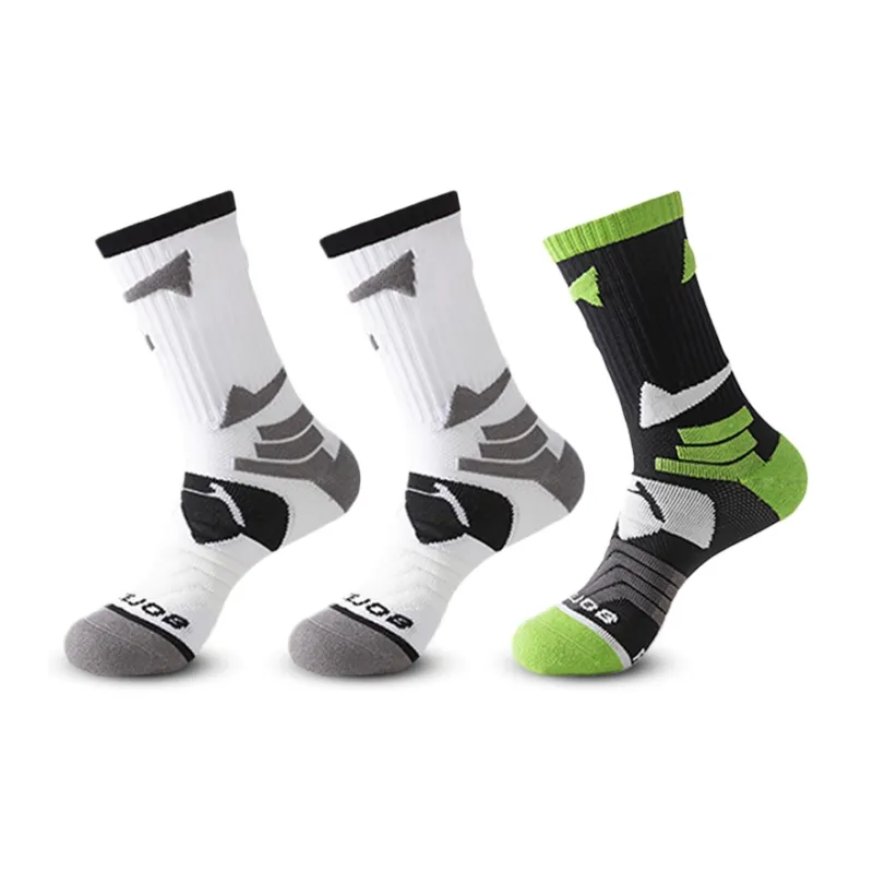 JIAZINI Basketball Socks Men's 3 Pack-8