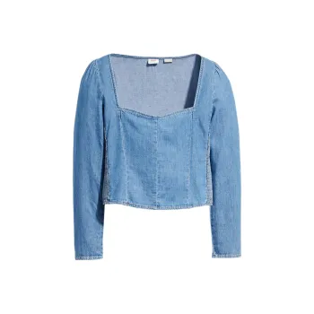 Levis Shirts Women's Blue