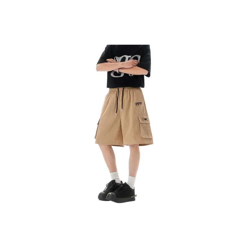 Qnxeey Cargo Shorts Unisex-12