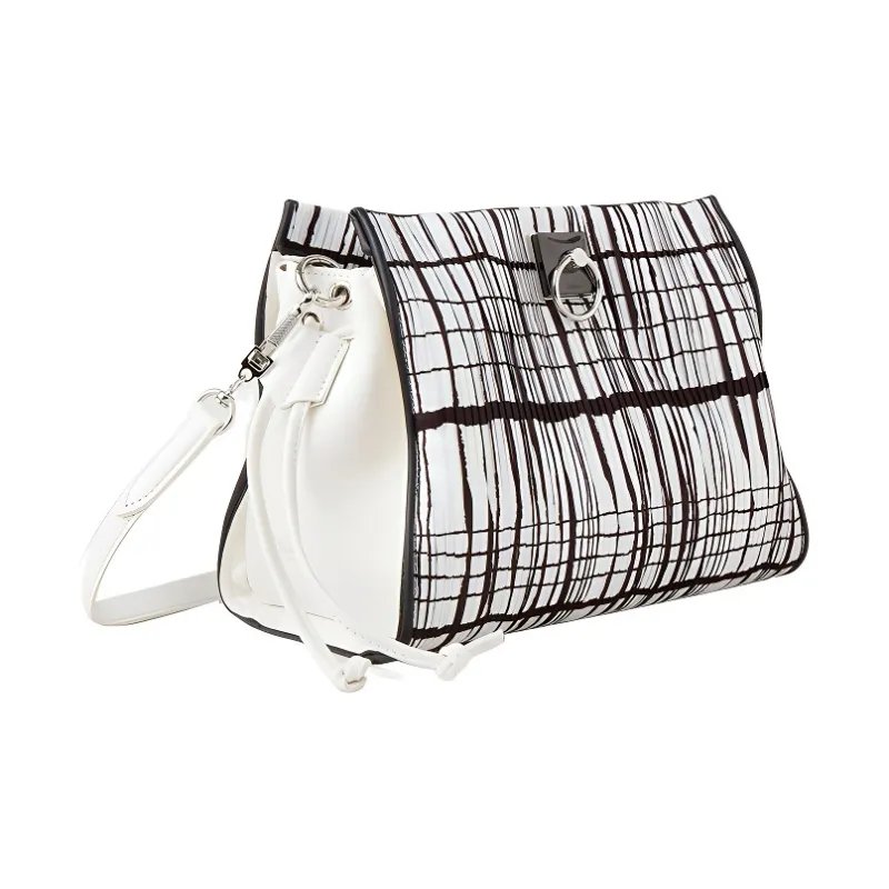 Mulberry Leather Shoulder Bag, Crossbody Bag, Handbag Trumpets Women's White-1