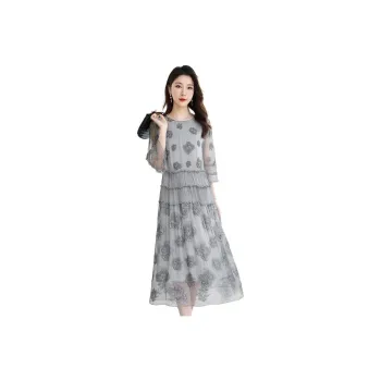 Ink Beauty Short Sleeved Dress Women's