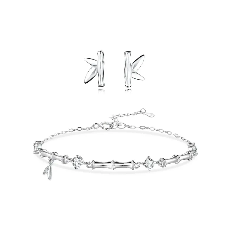 TRUE ME Sterling Silver Stud Earrings Women's-0