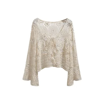 Cypress House Knitwear Women's Apricot