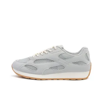 DEERWAY Height Increasing Abrasion Resistant Lightweight Low Top Casual Shoes Women's Blue Gray