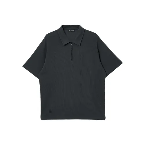JACK&JONES Polo Shirts Men E44 Black Sand Color
