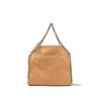 Stella McCartney Falabella Polyester One Shoulder Handbag Mini Women's Light Brown