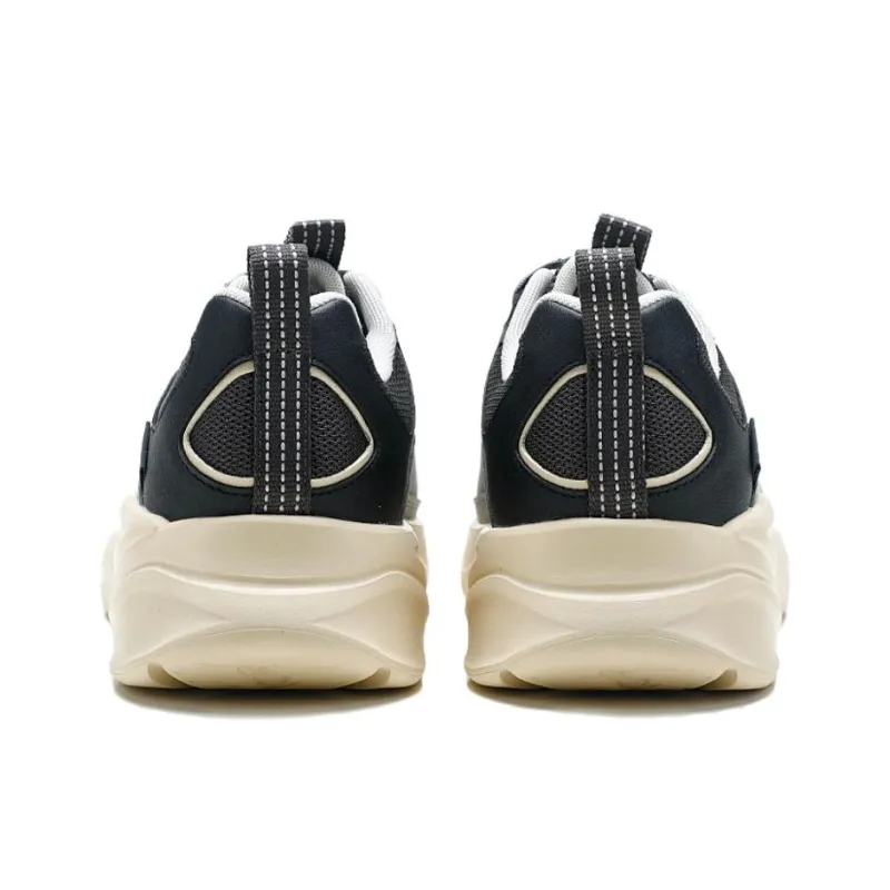 QIAODAN Slip Resistant, Abrasion Resistant, Lightweight Low Top Casual Shoes Men's Mist Gray-3