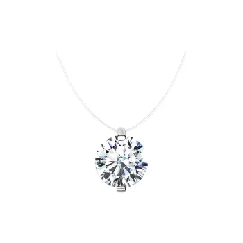 SIMPLE JOYS S925 Silver Necklaces Women's