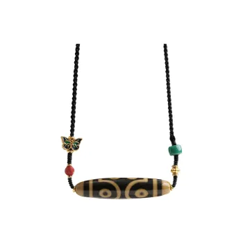 MUXIANG Jade Necklaces Unisex