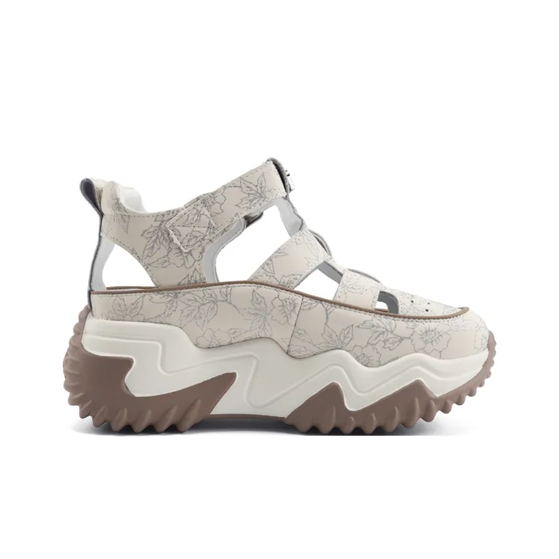 TOM TAILOR Crimson Mango Platform Sandal Height Increasing Breathable Low Top Casual Shoes Women's-8