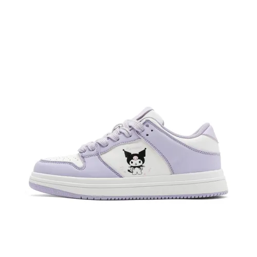 Hello Kitty Low Top Skateboard Shoes Women's Purple