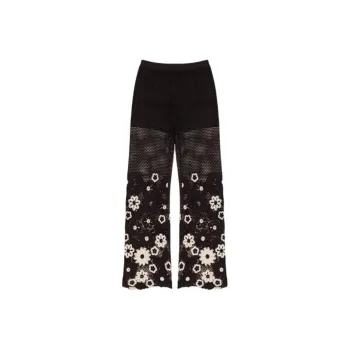 Maje Floral embroidery Trousers