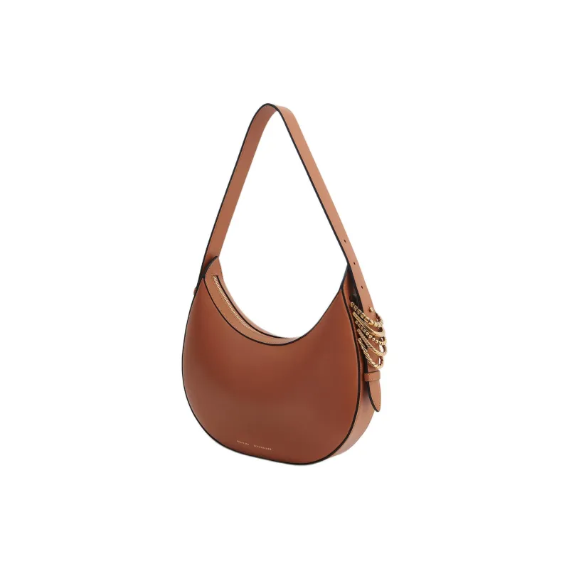 DOROTHEE SCHUMACHER Calfskin Handbag Women's Tan-1