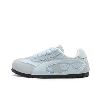 DEERWAY Height Increasing Abrasion Resistant Low Top Casual Shoes Women's Blue