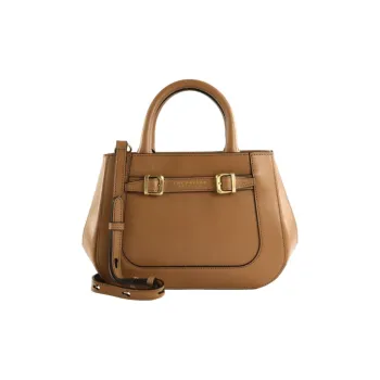 THE BRIDGE Cow Leather Handbag Women's Light Brown