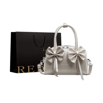 REDOO PU Handbag Women's Ecru/Pink/Silver/Blue Black