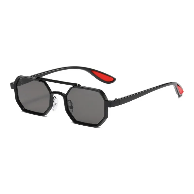 YALMY Metal Irregular Shape Sunglasses Men's-1