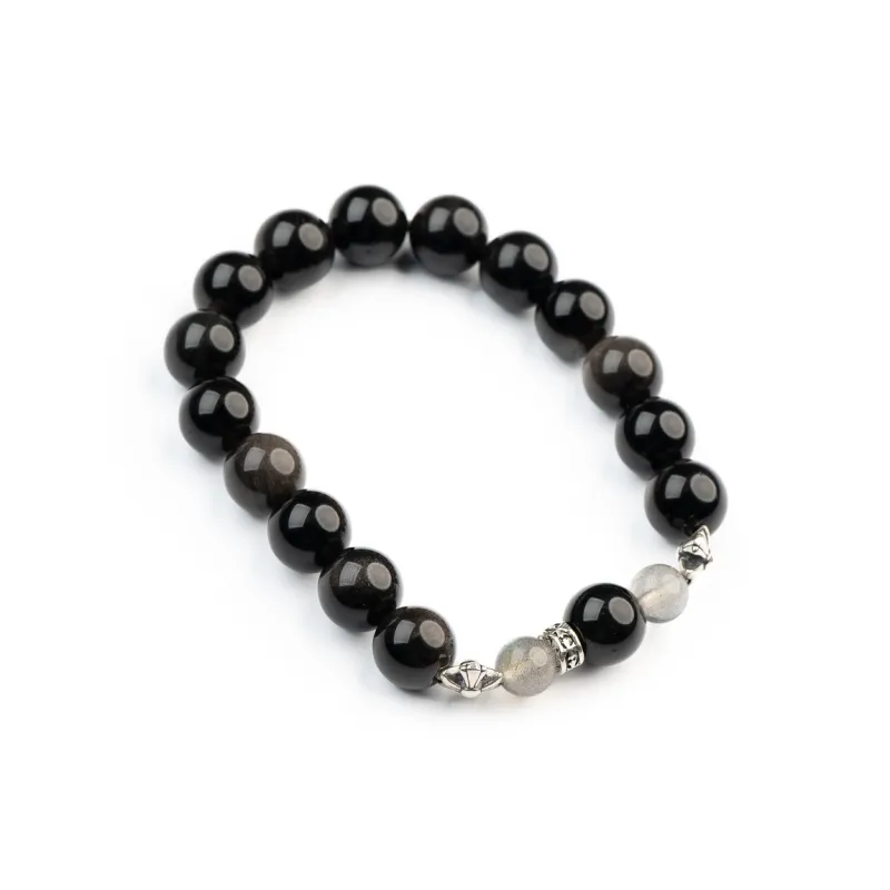 Xianyuan Obsidian Bracelets Unisex-0