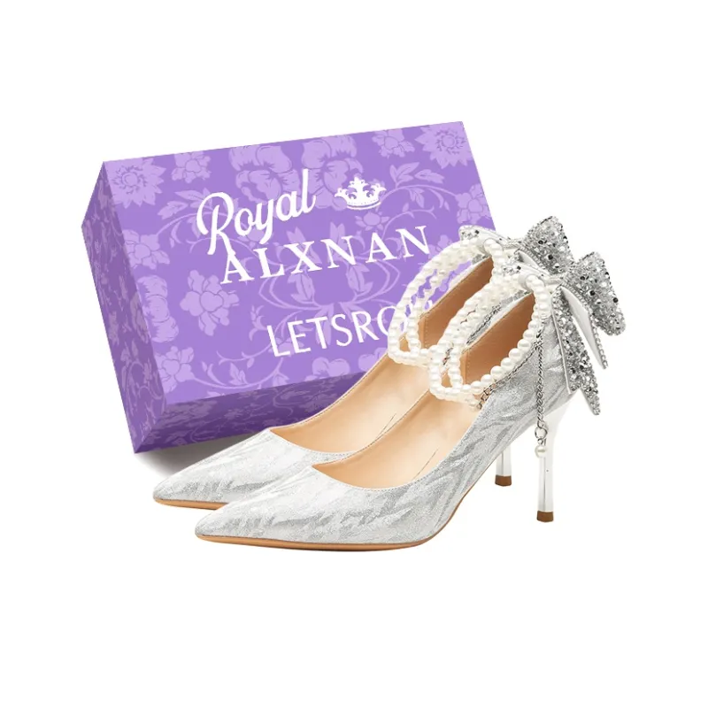Alxnan Slim Heel High Heels Women's-0