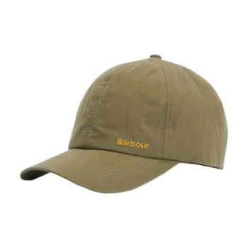 BARBOUR Cotton Baseball Caps Women's Green