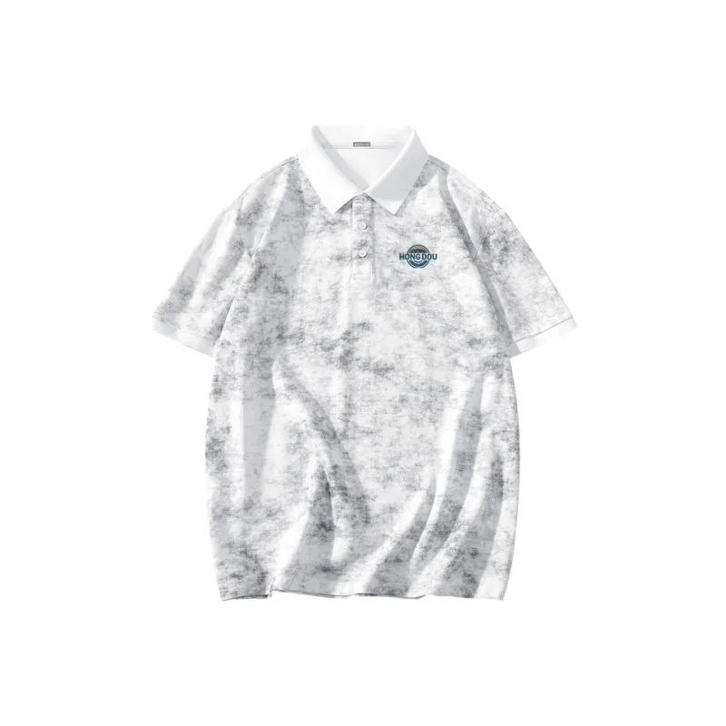 Red bean Polo Shirts Men-5