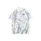 [7A Antibacterial Cooling]White (ホ Red Blue Yellow Mountain Chest Mark)