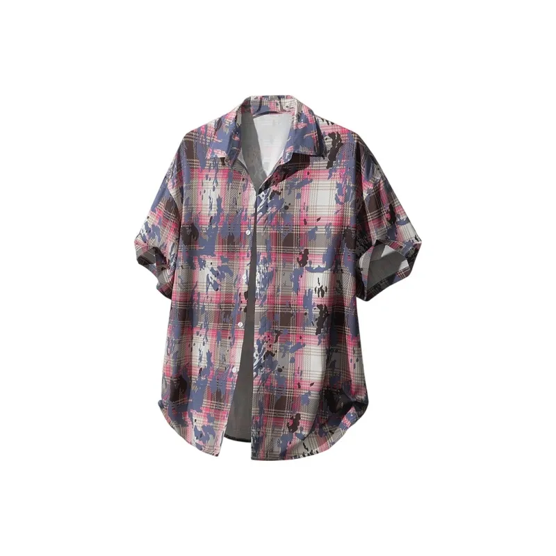 PIMC Shirts Unisex Iridescent Plaid-0