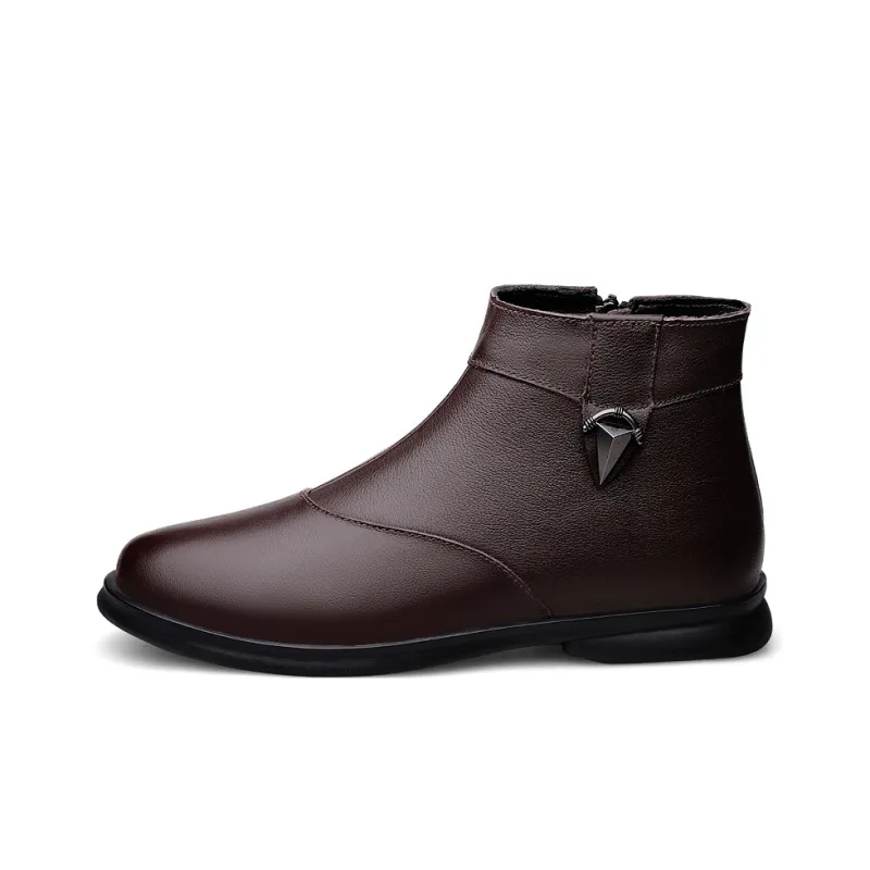 British Knights Ankle Boots Men's Brown-0