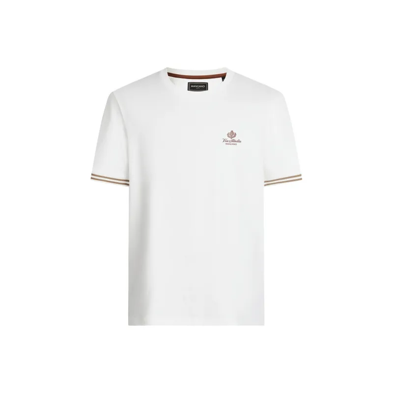 MANGANO T Shirts Men White-0