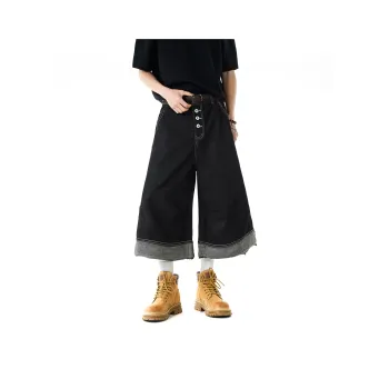 DEAR BETSY Denim Shorts Unisex Black