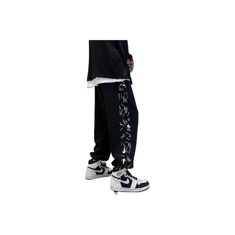NEAR HERE Casual Pants Unisex-0