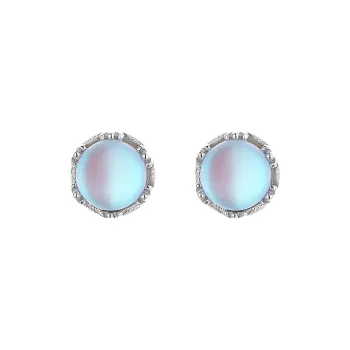 CENTURY&KINDLE S925 Silver Stud Earrings Women's