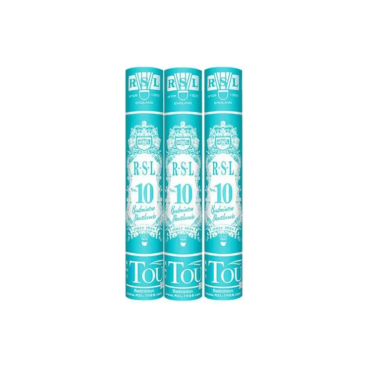 RSL RSL10 Duck Feather Shuttlecock 12 Pack CiGu Duck Feather Small Board Duck Feather Training Shuttlecocks-10